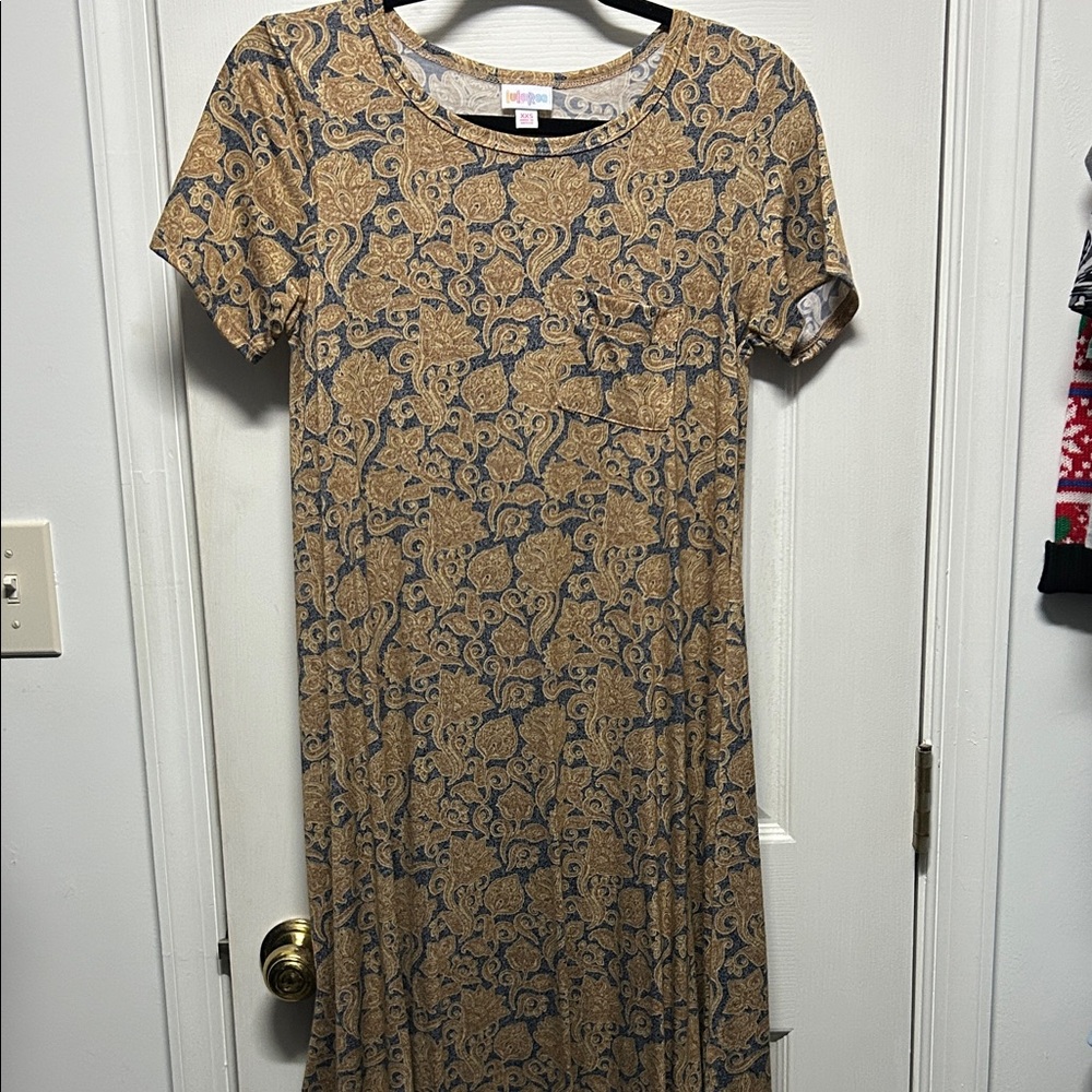 Elegant Patterned Carly Dress